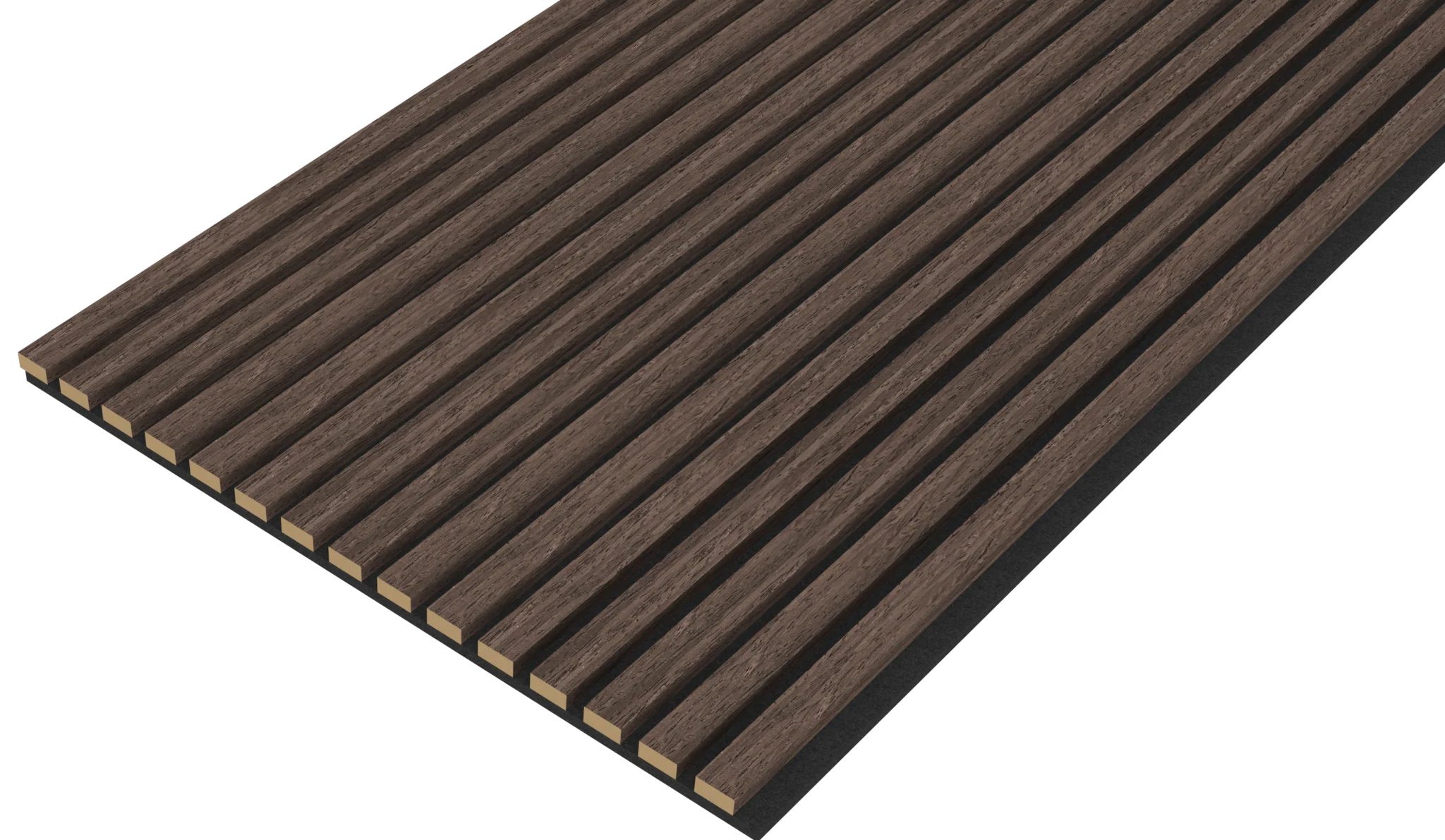 Akoestische panelen 270 x 60 x 2.2 cm - Eiken Dark Walnoot - Image 6