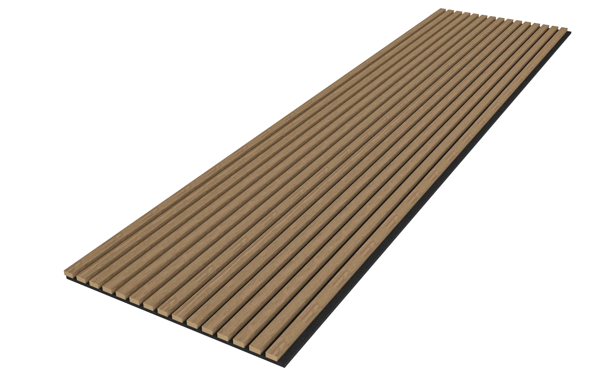 Akoestische panelen 260 x 60 x 1.4 cm - Eiken Mokka - Image 4
