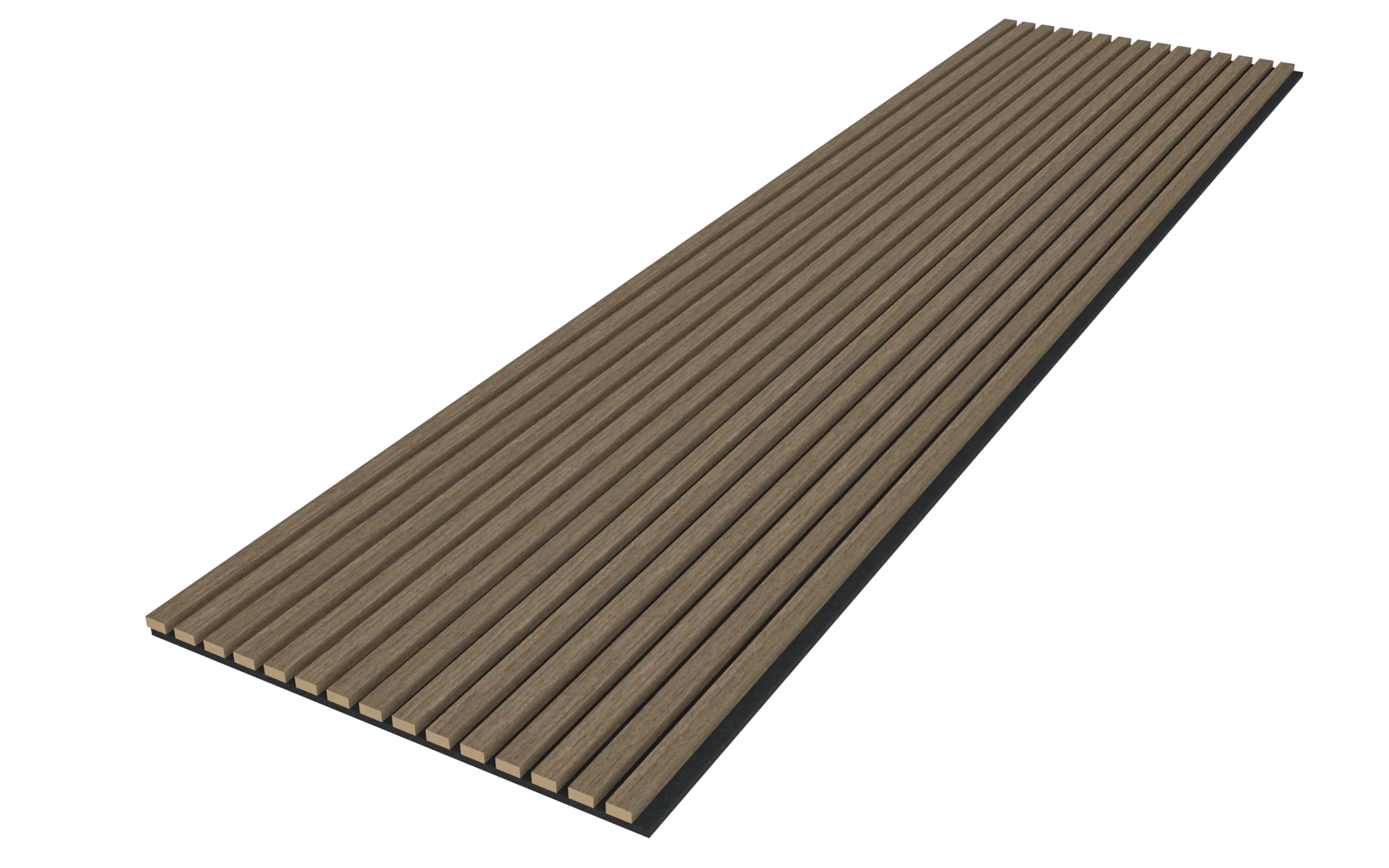 Akoestische panelen 300 x 60 x 2.2 cm - Eiken Walnoot - Image 4
