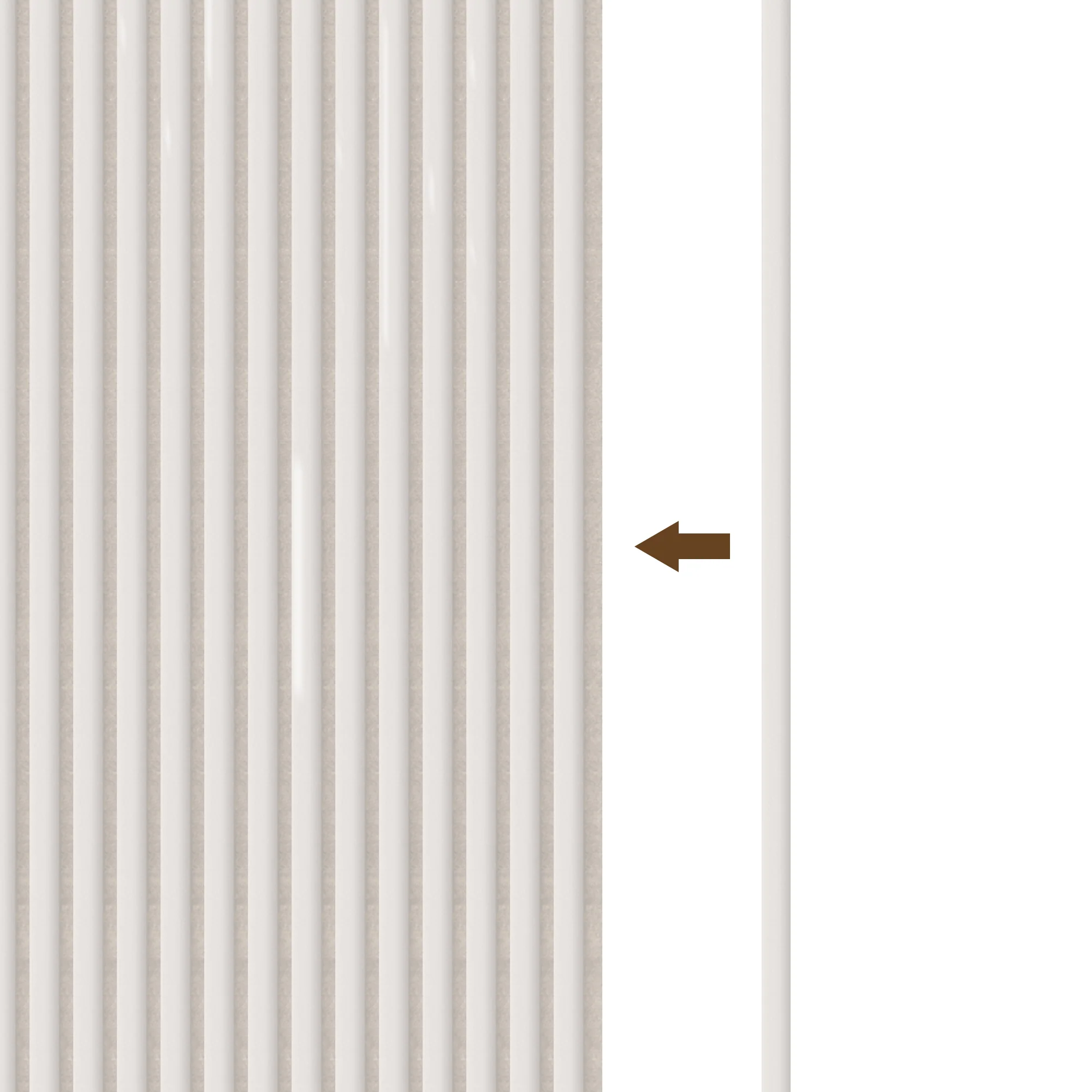 Eindlat Suede 280 cm - Beige - Image 3