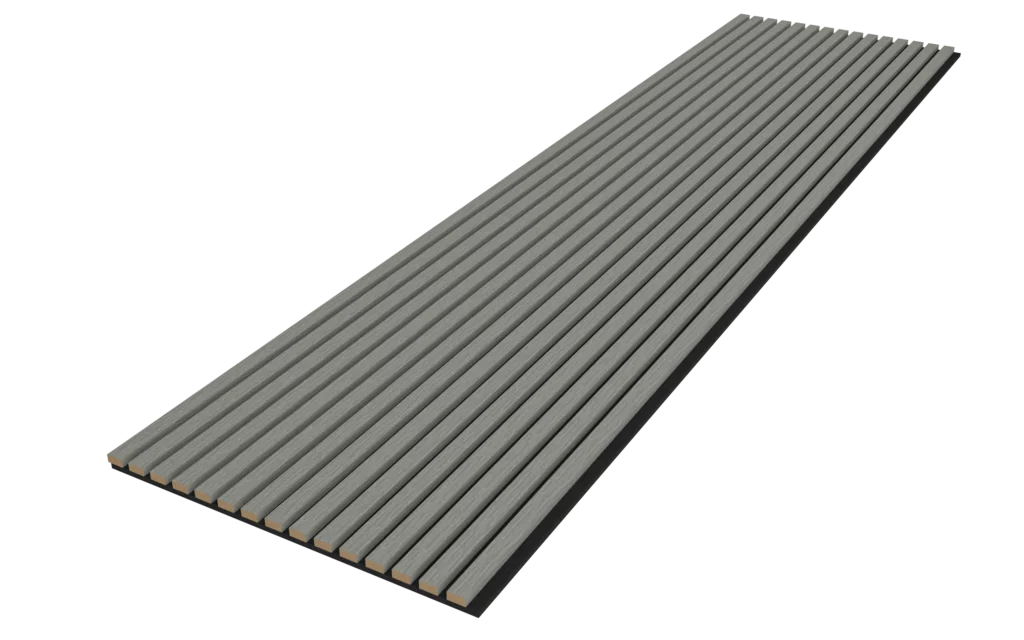 Akoestische panelen 270 x 60 x 2.2 cm - Eiken Grijs - Image 5