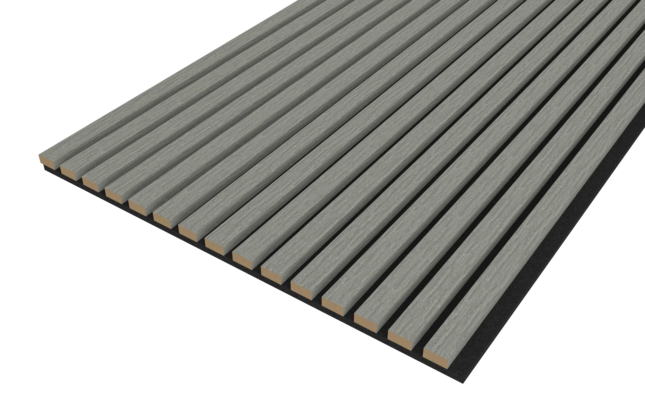 Akoestische panelen 270 x 60 x 2.2 cm - Eiken Grijs - Image 6