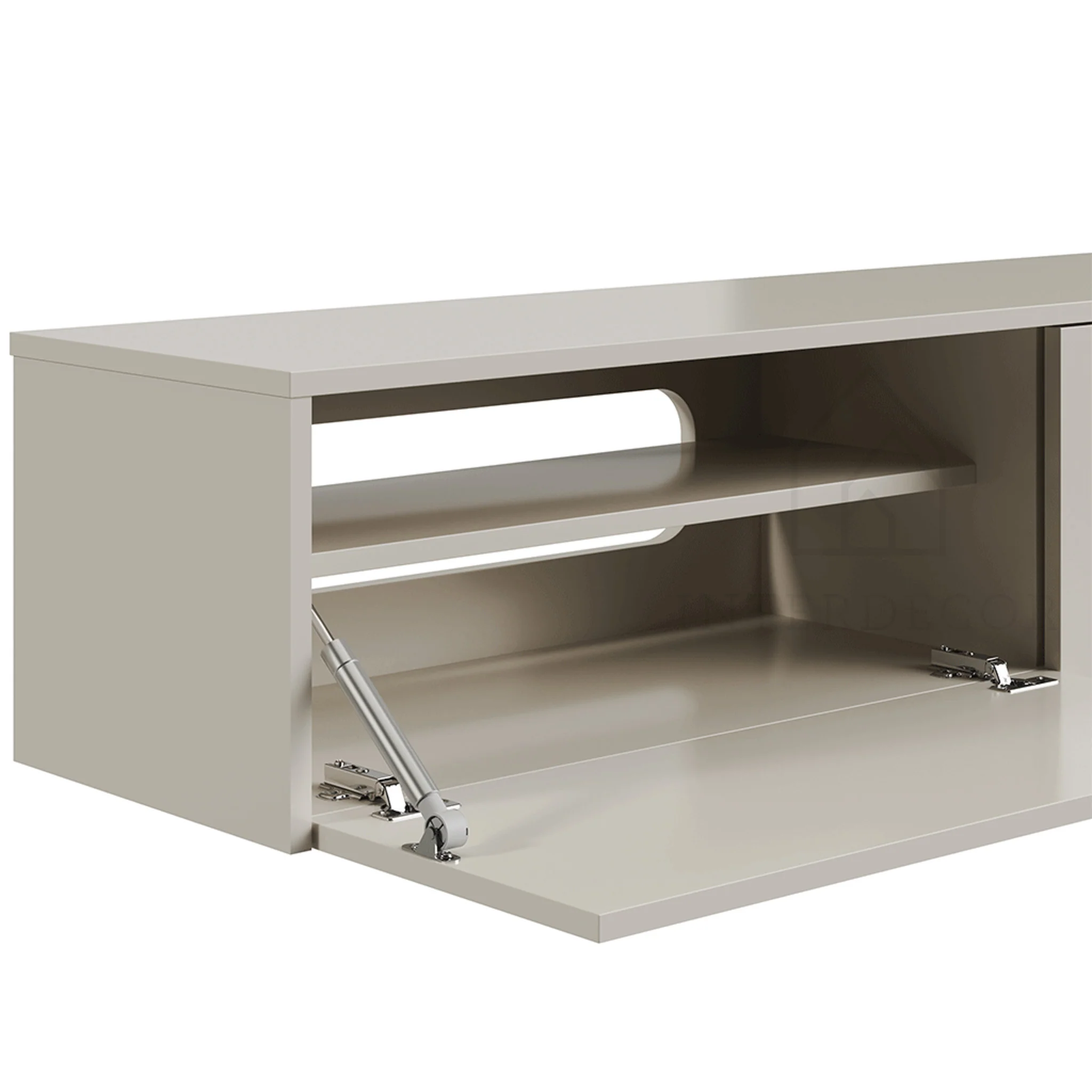 Madera TV-Meubel zwevend beige 240 cm - Image 3