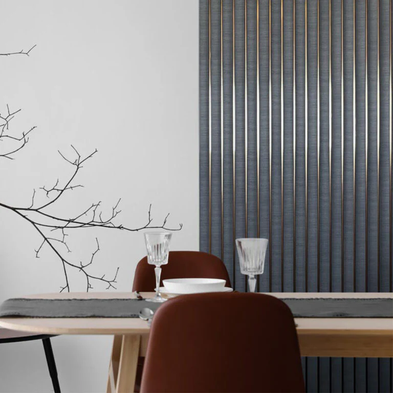 3D Kunststof Wandpanelen Antraciet Lumière Collection 270 x 12 cm - Image 5